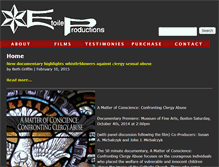 Tablet Screenshot of etoileproductionsusa.com